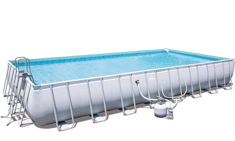 Bestway Rectangle Frame Above-Ground Pool